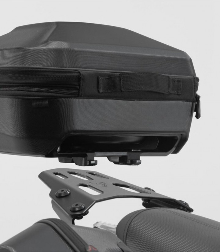 Topcase mit Träger URBAN ABS Schwarz 16-29 L BMW R 1200 R/RS (14-18), R 1250 R (18-19), R 1250 RS (18-22) SW-MOTECH GPT.07.573.6