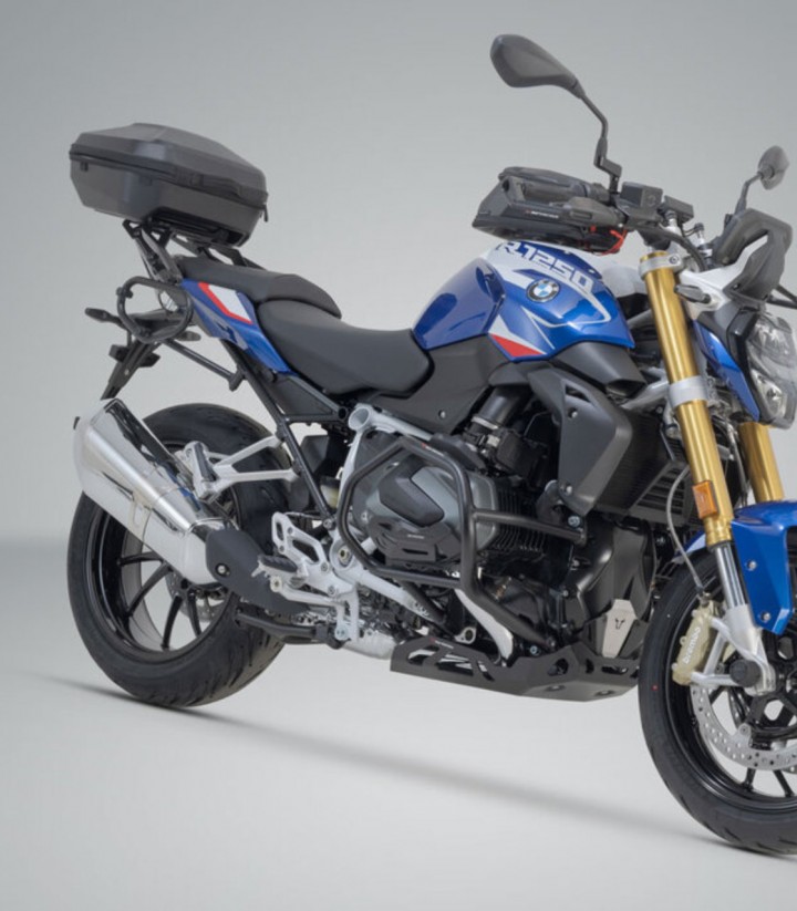 Maleta Superior con Soporte URBAN ABS Negro 16-29 L BMW R 1200 R, R 1200 RS (14-18), R 1250 R (18-19), R 1250 RS (18-22) SW-M...
