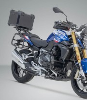SW-MOTECH 38 L TRAX ADV Side Case with Carrier for BMW R 1200 R / RS (14-18), R 1250 R (18-19), R 1250 RS (18-22) Black GPT.0...