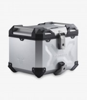 Maleta Superior con Soporte TRAX ADV Plateada 38 L BMW R 1200 R / RS (14-18), R 1250 R (18-19), R 1250 RS (18-22) SW-MOTECH G...