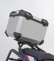 Maleta Superior con Soporte TRAX ADV Plateada 38 L BMW R 1200 R / RS (14-18), R 1250 R (18-19), R 1250 RS (18-22) SW-MOTECH G...