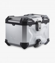 Maleta Superior con Soporte TRAX ADV Plateada 38 L BMW R 1200 GS LC (12-18), R 1250 GS (18-24) SW-MOTECH GPT.07.782.70001/S G...