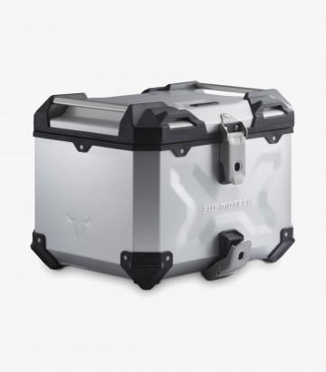 Maleta Superior con Soporte TRAX ADV Plateada 38 L BMW G 310 GS (17-20) SW-MOTECH GPT.07.862.70000/S