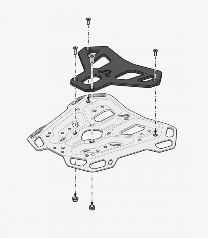 Maleta Superior con Soporte URBAN ABS Negro 16-29 L BMW F750GS / F850GS (17-20), F850GS Adventure (18-20), F800GS (23) SW-MOT...