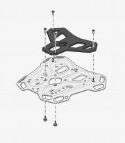 Maleta Superior con Soporte URBAN ABS Negro 16-29 L BMW F750GS / F850GS (17-20), F850GS Adventure (18-20), F800GS (23) SW-MOT...