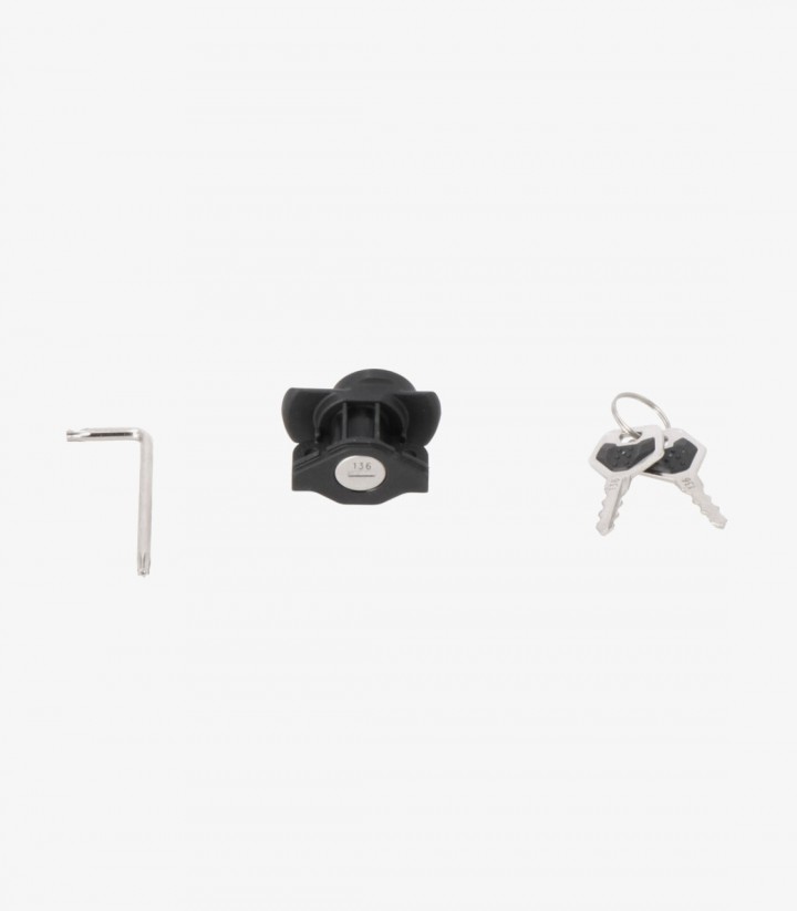 Maleta Superior con Soporte DUSC XL Negro 55 L BMW F750GS / F850GS (17-20), F800GS (23) SW-MOTECH GPT.07.897.66100/B GPT.07.8...