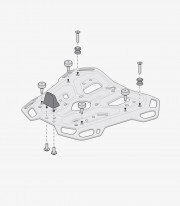 Maleta Superior con Soporte DUSC XL Negro 55 L BMW F750GS / F850GS (17-20), F800GS (23) SW-MOTECH GPT.07.897.66100/B GPT.07.8...