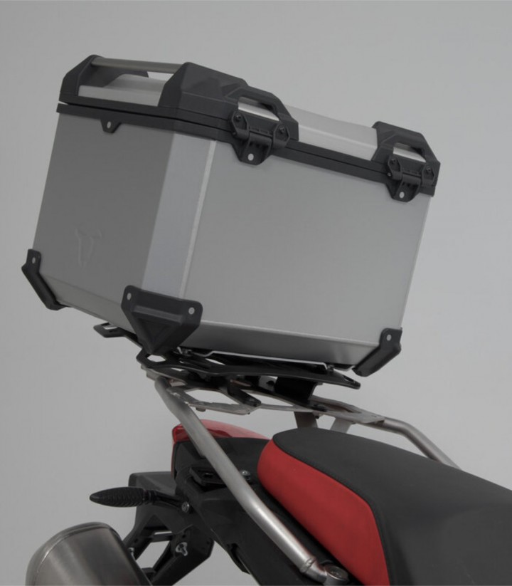 Maleta Superior con Soporte TRAX ADV Plateada 38 L BMW F 750 / 850 GS (17-20), F 800 GS (23) SW-MOTECH GPT.07.897.70100/S GPT...