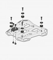 Maleta Superior con Soporte TRAX ADV Negra 38 L BMW R1200GS (12-18), R1250GS (18-24), F850GS Adventure (20), F900GS Adventure...