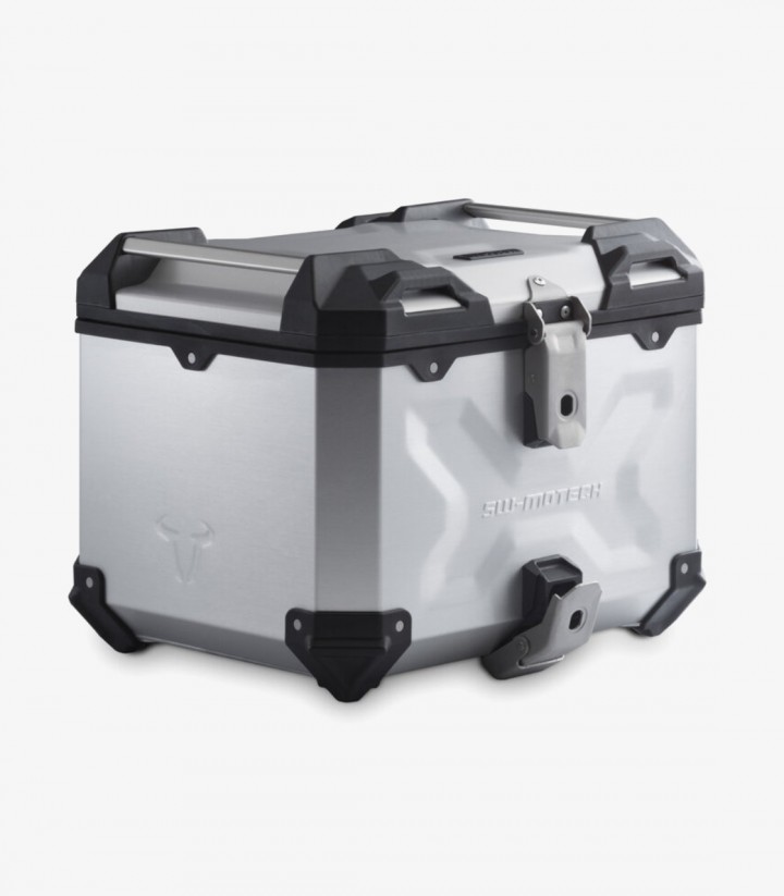 Maleta Superior con Soporte TRAX ADV Plateada 38 L BMW R1200GS (12-18), R1250GS (18-24), F850GS Adventure (20), F900GS Advent...