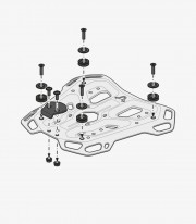 Maleta Superior con Soporte TRAX ADV Plateada 38 L BMW R1200GS (12-18), R1250GS (18-24), F850GS Adventure (20), F900GS Advent...