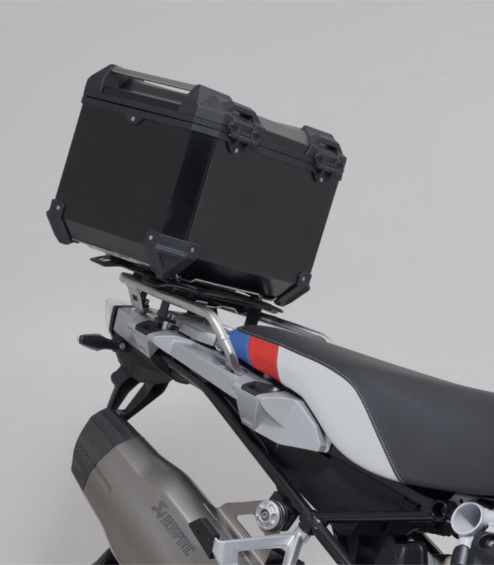 Maleta Superior con Soporte TRAX ADV Negra 38 L BMW R 1250 GS (21-24), F 900 GS Adventure (23) SW-MOTECH GPT.07.904.70100/B G...