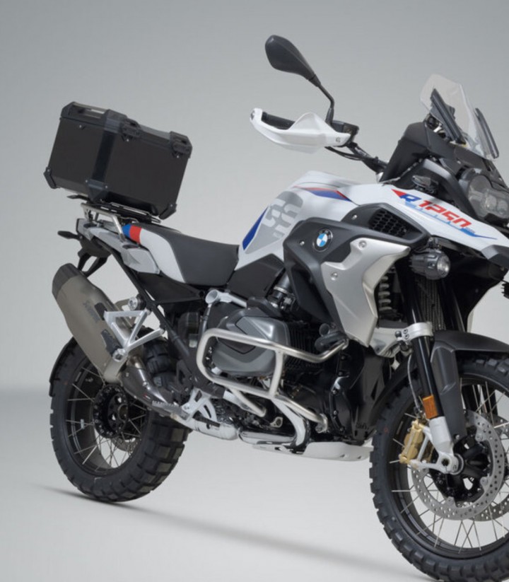 Topcase mit Träger TRAX ADV Schwarz 38 L BMW F 900 GS Adventure (23), R 1250 GS (21-24) SW-MOTECH GPT.07.904.70100/B