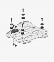 SW-MOTECH 38 L TRAX ADV Side Case with Carrier for BMW R 1250 GS (21-24), F 900 GS Adventure (23) Black GPT.07.904.70100/B GP...