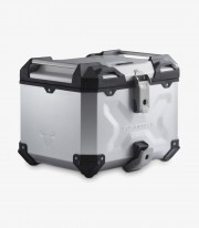 SW-MOTECH 38 L TRAX ADV Side Case with Carrier for BMW R 1250 GS (21-24), F 900 GS Adventure (23) Silver GPT.07.904.70100/S G...