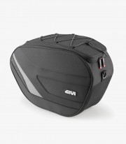 GIVI EASY12R+EASY12L Stealth Side Bags 18+18 L