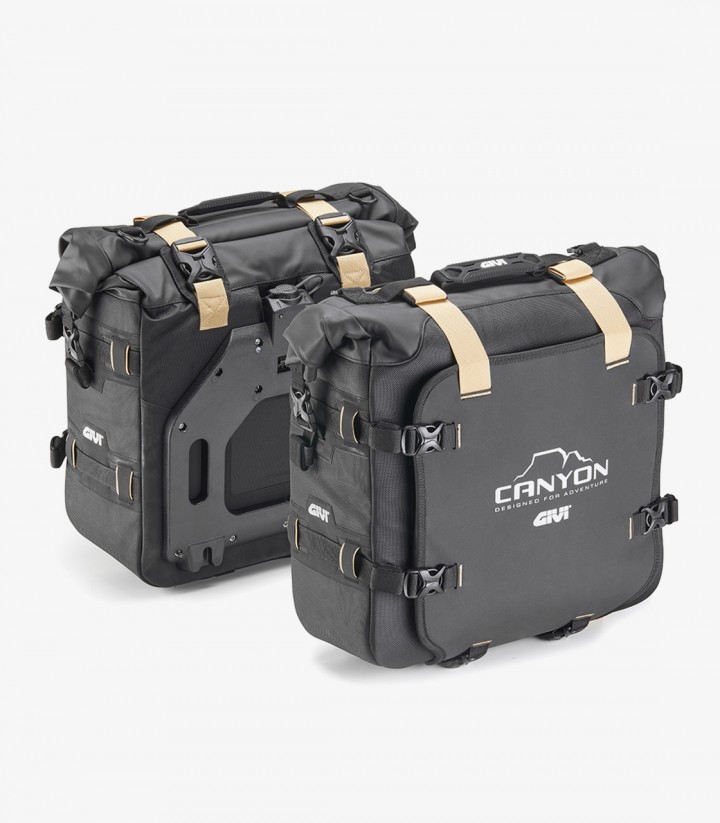 Bolsas Laterales Canyon Monokey Impermeables GRT720B 25+25 L GIVI