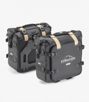 Bolsas Laterales Canyon Monokey Impermeables GRT720B 25+25 L GIVI
