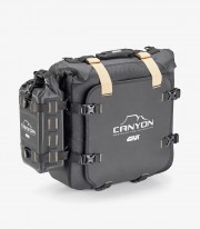Bolsas Laterales Canyon Monokey Impermeables GRT720B 25+25 L GIVI