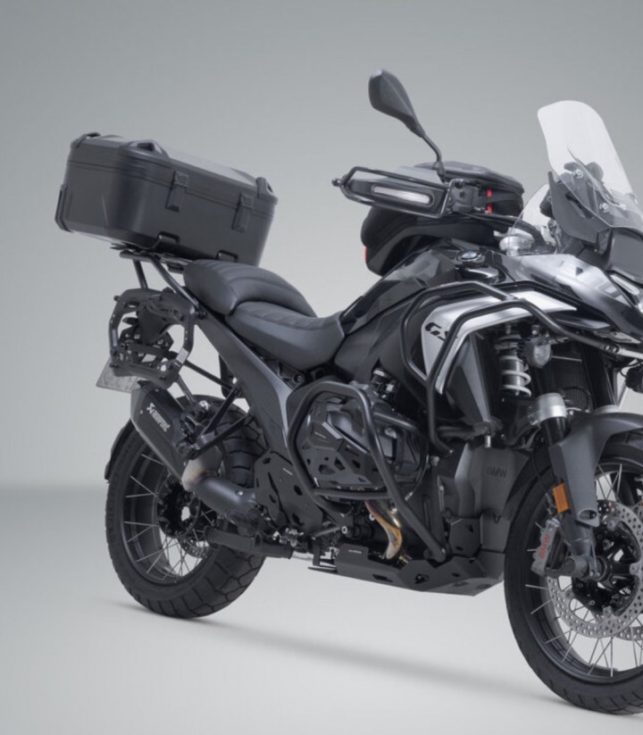 Maleta Superior con Soporte DUSC XL Negro 55 L BMW R1300GS (23-25) SW-MOTECH GPT.07.975.66003/B GPT.07.975.66003/B