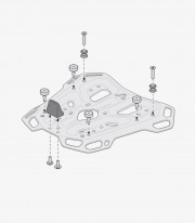 Maleta Superior con Soporte DUSC XL Negro 55 L BMW R1300GS (23-25) SW-MOTECH GPT.07.975.66003/B GPT.07.975.66003/B