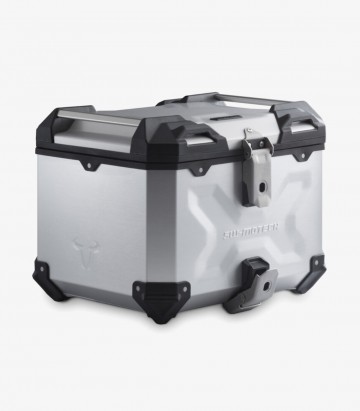 Maleta Superior con Soporte TRAX ADV Plateada 38 L BMW R 1300 GS (23-24), R 1300 GS Option 719 Biscaya (25) SW-MOTECH GPT.07.975