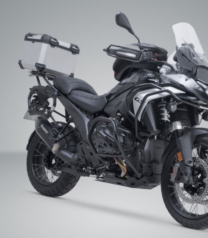 Maleta Superior con Soporte TRAX ADV Plateada 38 L BMW R1300GS (23-25) SW-MOTECH GPT.07.975.70003/S GPT.07.975.70003/S