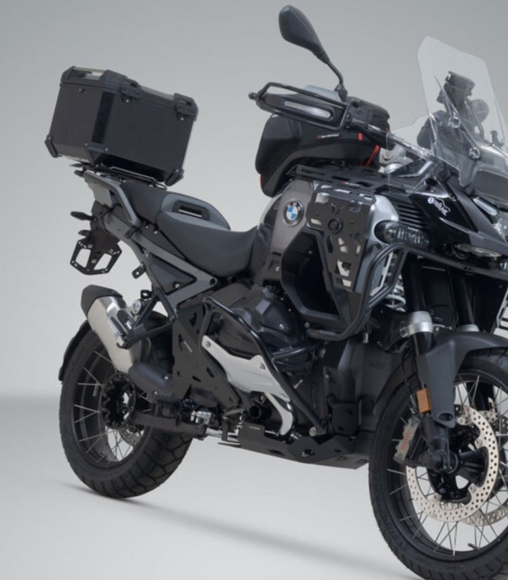 Maleta Superior con Soporte TRAX ADV Negra 38 L BMW R1300GS / GS Adventure (23-25) SW-MOTECH GPT.07.975.70100/B GPT.07.975.70...