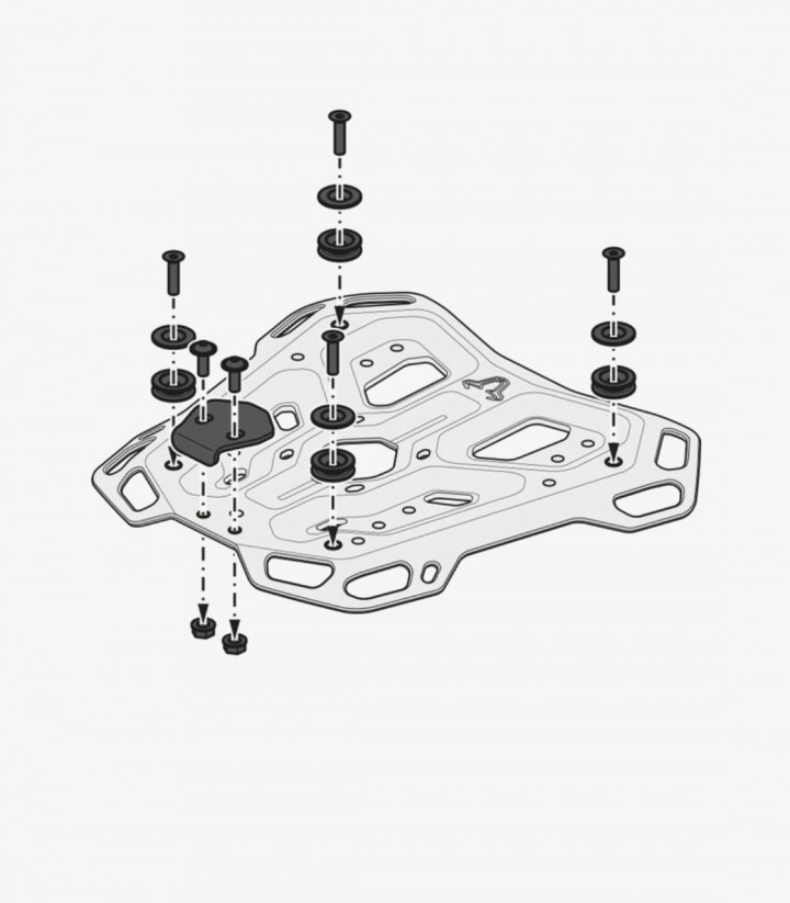 SW-MOTECH 38 L TRAX ADV Side Case with Carrier for BMW R1300GS / GS Adventure (23-25) Black GPT.07.975.70100/B GPT.07.975.701...