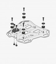 Maleta Superior con Soporte TRAX ADV Plateada 38 L BMW R1300GS / GS Adventure (23-25) SW-MOTECH GPT.07.975.70100/S GPT.07.975...