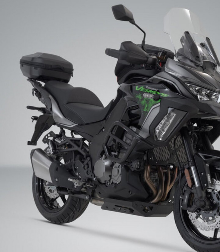 Maleta Superior con Soporte URBAN ABS Negro 16-29 L Kawasaki Versys 1000 (11-18), Versys 1100 (24) SW-MOTECH GPT.08.368.60000...