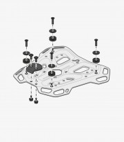 Maleta Superior con Soporte TRAX ADV Negra 38 L Kawasaki Versys 1000 (11-18), Versys 1100 (24) SW-MOTECH GPT.08.368.70000/B G...