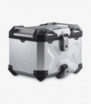 Maleta Superior con Soporte TRAX ADV Plateada 38 L Kawasaki Z650 RS (21-23) SW-MOTECH GPT.08.993.70001/S GPT.08.993.70001/S