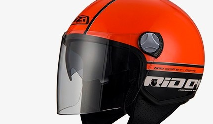 Orange Motorcycle Helmets