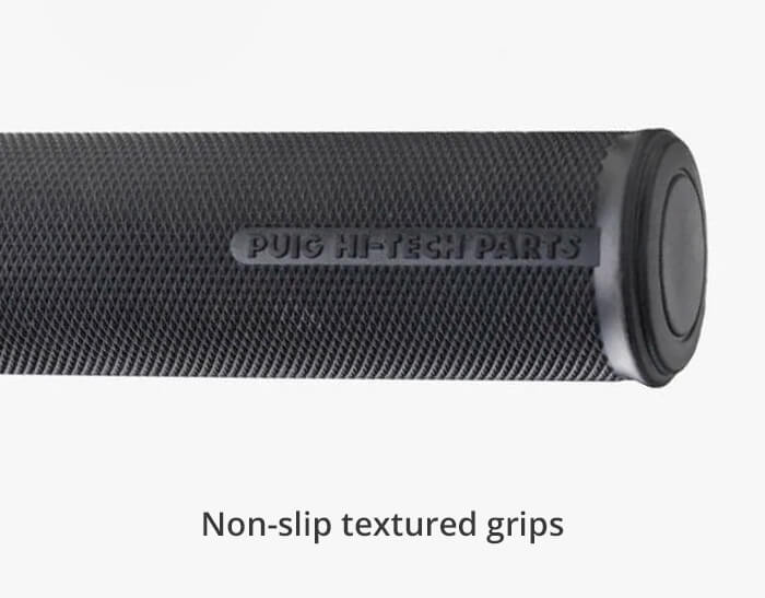 Non-slip textured grips