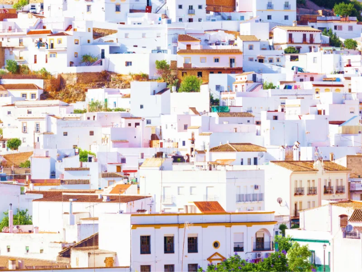 pueblo casas blancas Andalucía