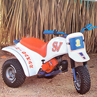 Motor-Dreirad der Familie Sol